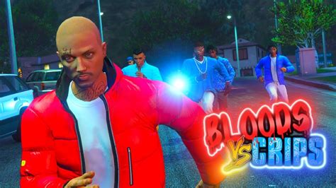 Crips Vs Bloods Dealer Beef Gang War Gta 5 Rp Youtube