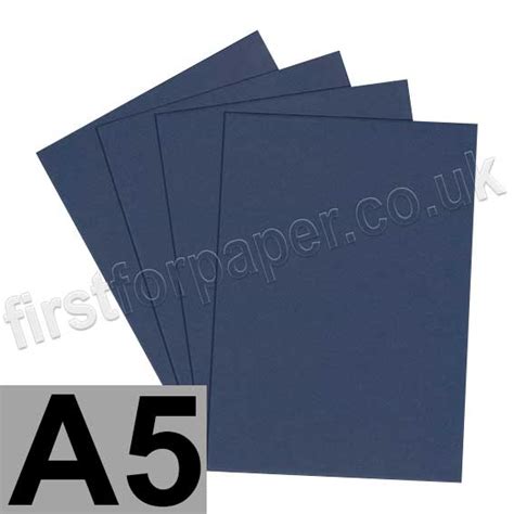 Rapid Colour Card 240gsm A5 Navy Blue First For Paper