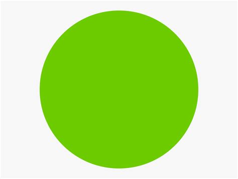 Green Dot Png - Transparent Png Green Circle , Free Transparent Clipart 