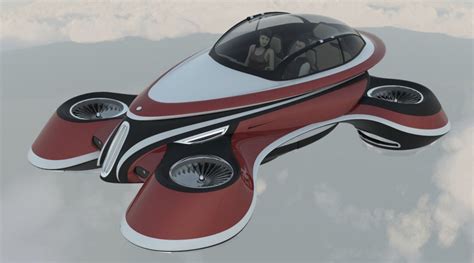 Lazzarini Design Flying Car Concept Flying Car Futuristic Cars