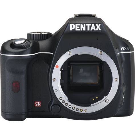Pentax Pentax K X Digital Slr Camera Body Black 16701 Bandh