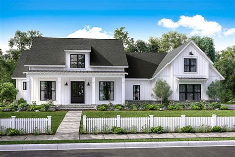 But, is it a style, a type of structure or simply a description? Modern Farmhouse Plan with Bonus Room - 51754HZ | Architectural Designs - House Plans