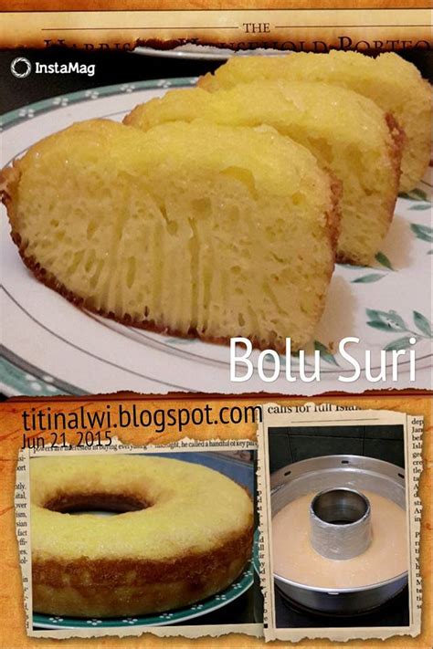 Tambahkan baking powder, vanili bubuk, dan tepung terigu. Bolu Suri