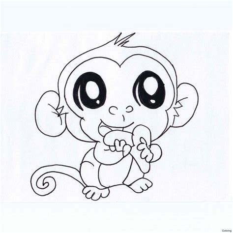 Download Swinging Monkey Coloring Page at GetColorings.com | Free printable colorings pages to print and ...