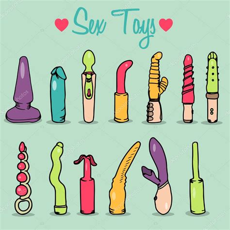 Sex Toys Dildo Collection Stock Vector Image By ©ragakawaw 50993497