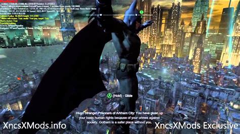 Full batman armor, batarang, the signal block. Batman Arkham City Mods V1.5 - Flying Mod, Debug, FoV Mods, Menu Mods, Credits Mods - YouTube
