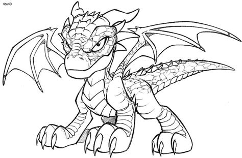 Download Coloring Book: Baby Dragon Coloring Page | I love to color ...