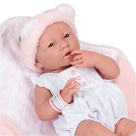 Jc Toys La Newborn All Vinyl Anatomically Correct Real Girl 15 Baby