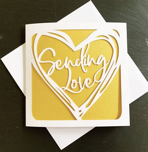 Sending Love Card By Whole In The Middle