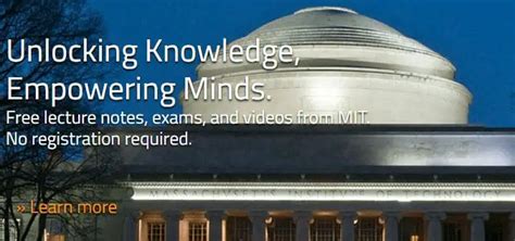 View Mit Lectures For Free Senior Daily
