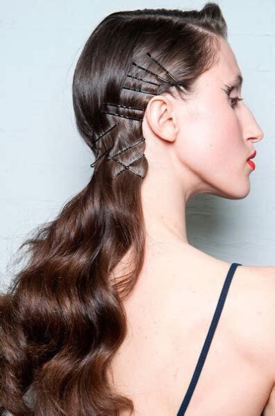 All you need is a bobby pin. 12 Simple and Chic Hairstyles With Bobby Pins - Pretty Designs