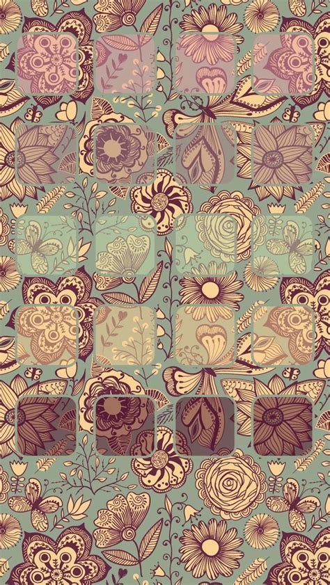 Tap Image For More Iphone Pattern Wallpaper Vintage Pattern