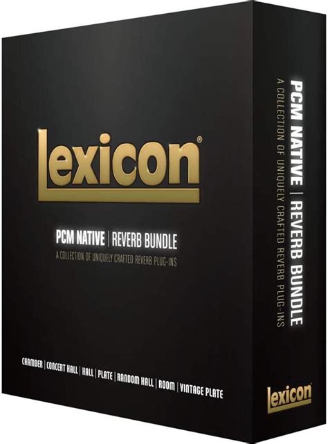 Lexicon Pcm Native Reverb Bundle