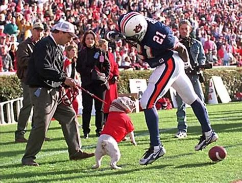 Perhaps The Most Famous And Endearing Photo Of Georgia Bulldogs Mascot