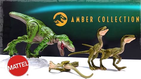 2021 Mattel Amber Collection Infant Tyrannosaurus Rexcompsognathus