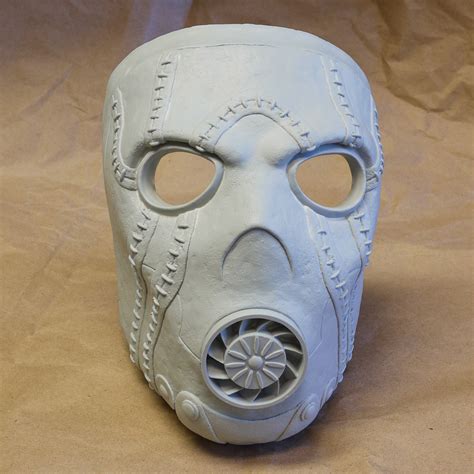 Project Writeup Borderlands Psycho Bandit Mask Part 2 Molding