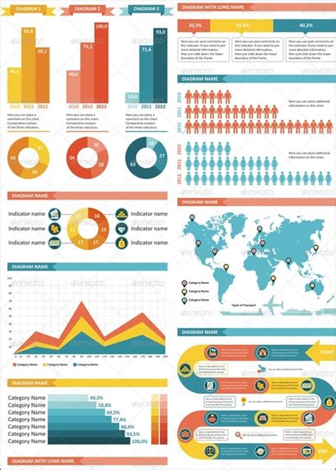 5 Examples Of Perfect Color Combinations In Infographics