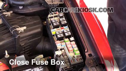 Blown fuses are identified by a broken wire within the fuse. Replace a Fuse: 2005-2011 Mercury Mariner - 2009 Mercury ...