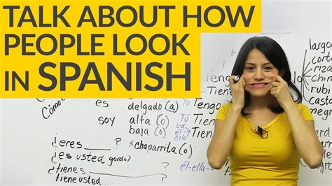 Yet, as a traveler or 5. Tell me how you look in Spanish - YouTube