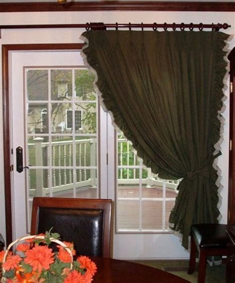 If you have a patio door that swings, it is not too difficult to replace it with a sliding patio door. 17 Best images about Window Curtains on Pinterest | French ...