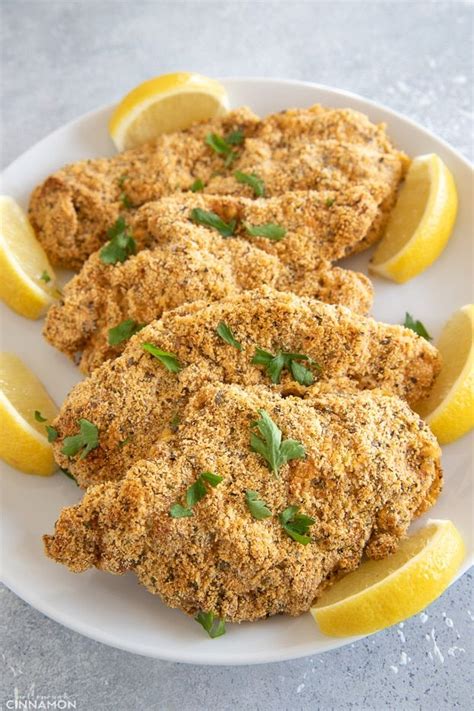 Get the smartpoints value plus browse 5,000 other delicious recipes today! Healthy Chicken Schnitzel Recipe - Not Enough Cinnamon ...