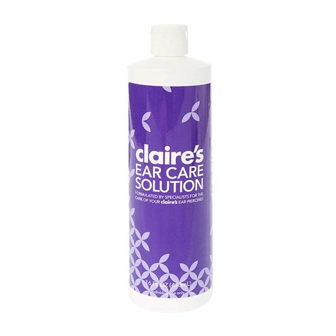 Buy Claires Piercing Aftercare Saline Solution For Piercings Nose