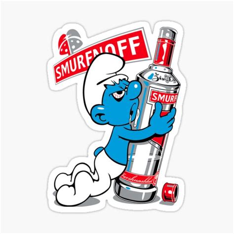 Smurf Stickers Redbubble