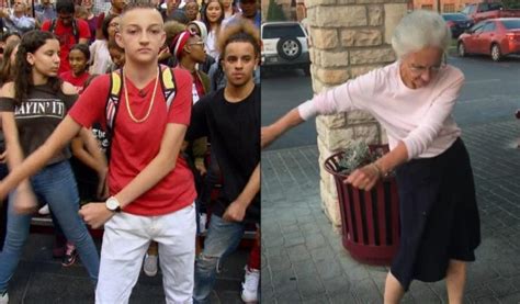Grandma Busts Floss Dance Move She Did Better Than Katy Perry Vibes Corner