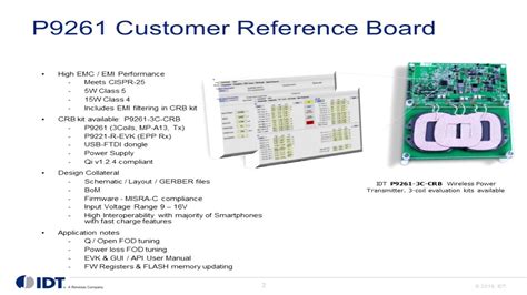 p9261 3c crb customer reference board 15w automotive wireless power transmitter solution youtube