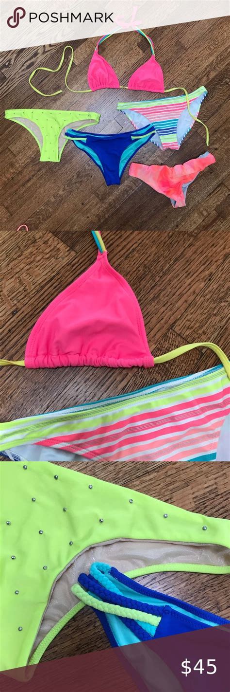 Neon Mix Match Bikini Bundle In Mix And Match Bikini Bikinis Mix Match