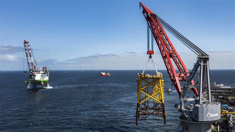 Deme Installs First Offshore Substation In France At Saint Nazaire
