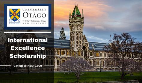 Otago International Excellence Scholarship In New Zealand