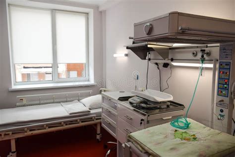 Hospital Ward In The Maternity Hospital Stock Image Image Of Bedroom