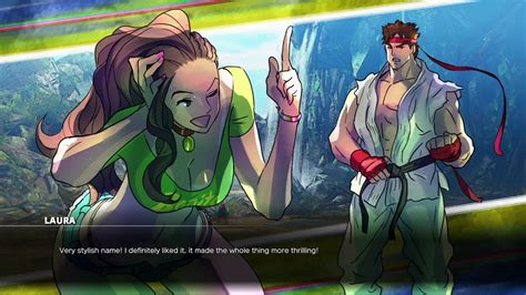 Street Fighter V Laura Story Mode Youtube