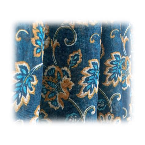 Fefè Napoli Blue Flowers Wool Dandy Scarf Scarves And Foulards