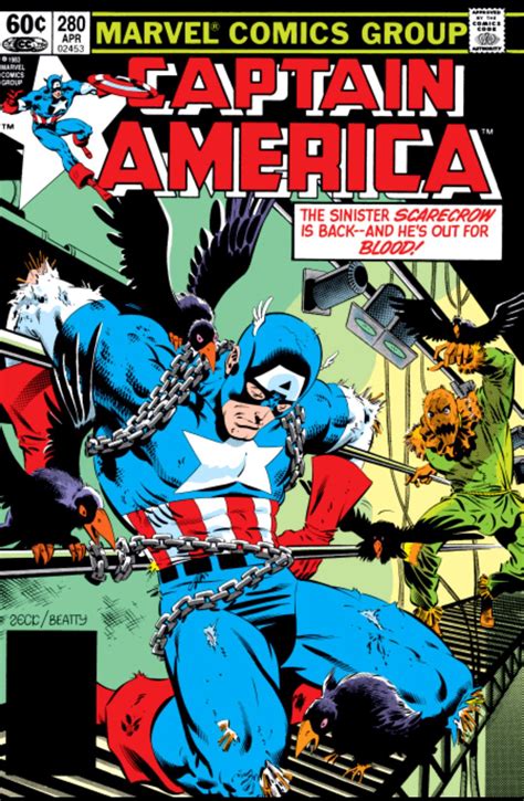 Captain America Art By Mike Zeck And John Beatty Captain America