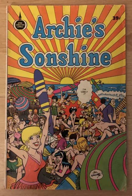 1974 Spire Christian Comics Archies Sonshine Comic Al Hartley Low