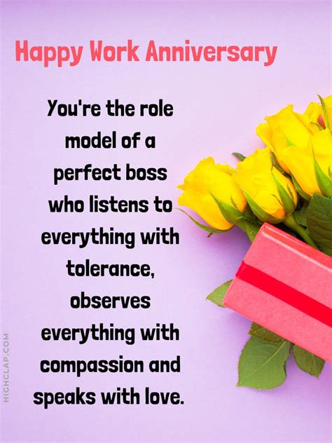 Happy Work Anniversary Wishes Messages With Images Off