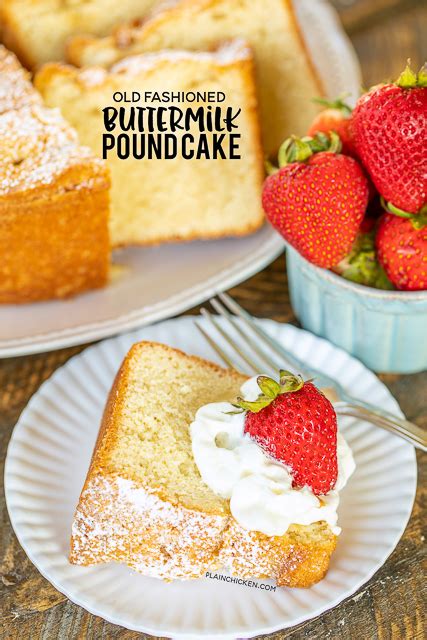 There are very few jewish apple cake recipes on allrecipes, so after writing a review for the best one i could find and adding my own tips, i found that 111 people used them. World's Best Buttermilk Pound Cake / klassieke karnemelk ...