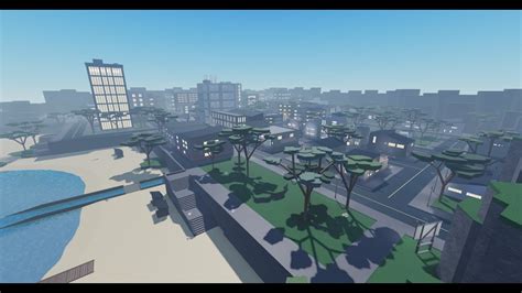 Low Poly City Map Roblox Showcase Youtube