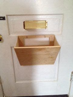 Woodworking machinery manufacturers in the wood industry. Mail Slot Catcher pouch basket box thingeemabob by PaulFresina | Learn woodworking, Easy ...
