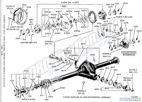 Frontrear Axle And Suspension Schematics The 61