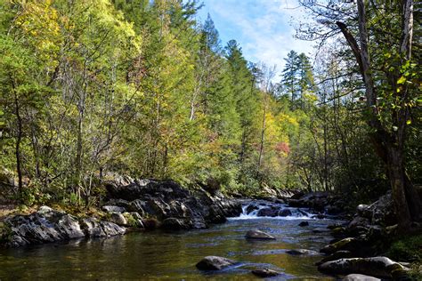 Little Pigeon River Great Smoky Mountains Oc Rtennessee
