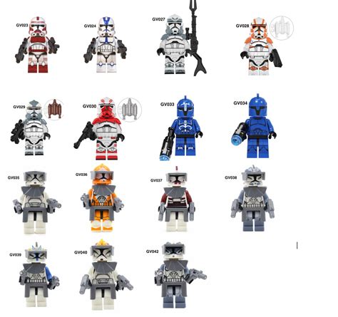 List Of Lego Star Wars Minifigures