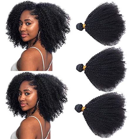 Brazilian Afro Kinky Human Hair Bundles B C Afro Kinky Curly Bundles Human Hair A Grade