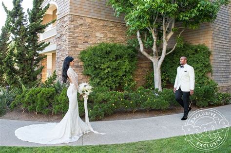 Nfl S Larry English And Wags Nicole Williams Our Wedding Photo Album Black Bridesmaid Dresses