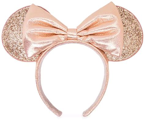 New Rose Gold Minnie Ears Have Been Spotted At The Disney Parks Style