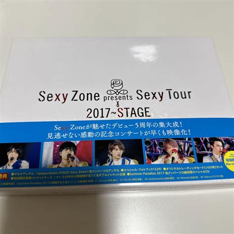 sexy zone presents sexy tour～stage 初回限定盤 メルカリ