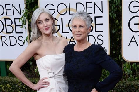 Jamie Lee Curtis Brings Daughter To Golden Globe Awards