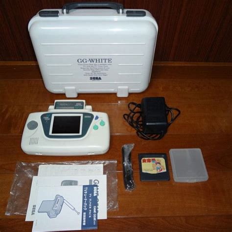 The Elusive White Game Gear Via Ausretrogamer Gaming Products
